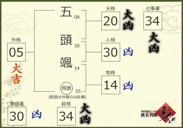 診断結果画像