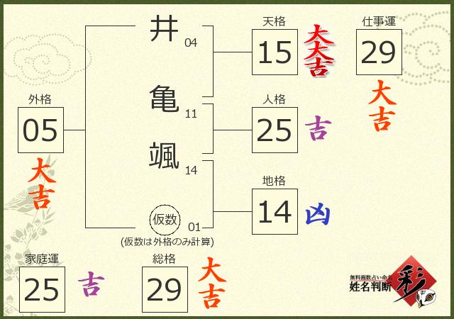 診断結果画像