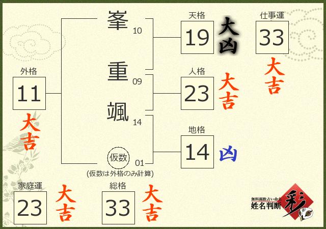 診断結果画像