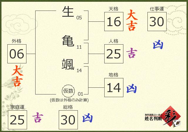 診断結果画像
