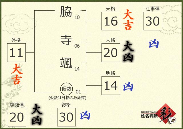 診断結果画像