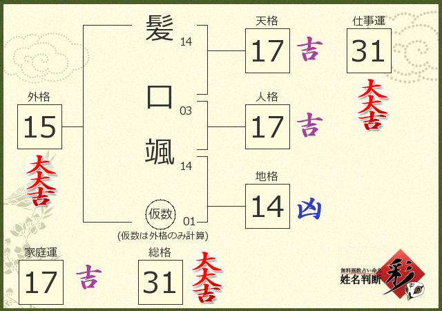 診断結果画像