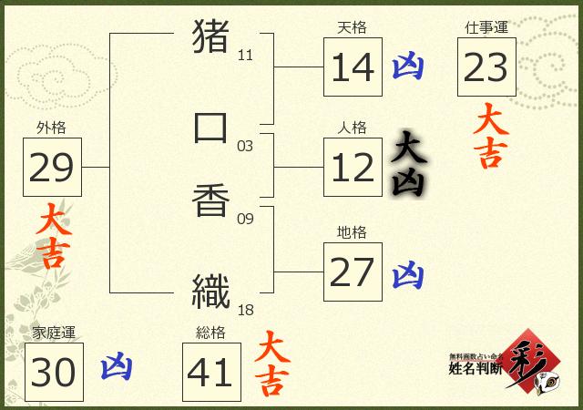 診断結果画像