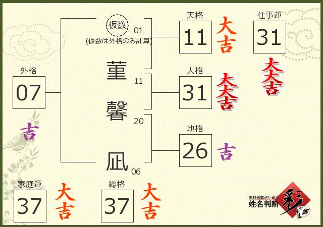 診断結果画像