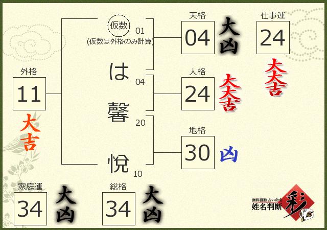 診断結果画像