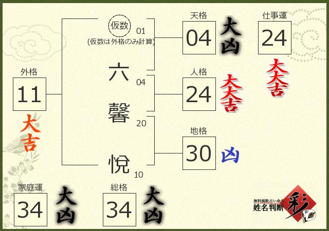 診断結果画像