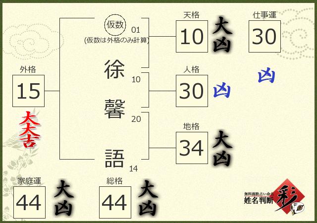 診断結果画像