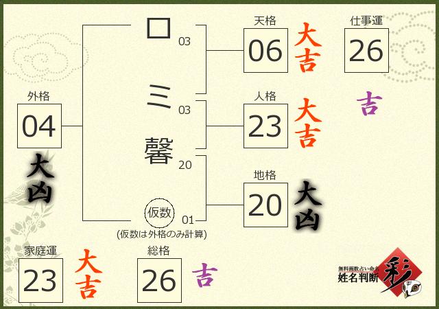診断結果画像