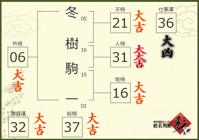 診断結果画像