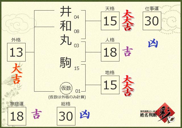 診断結果画像