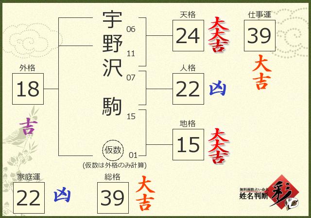 診断結果画像