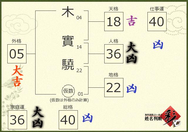 診断結果画像