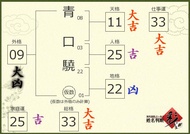 診断結果画像