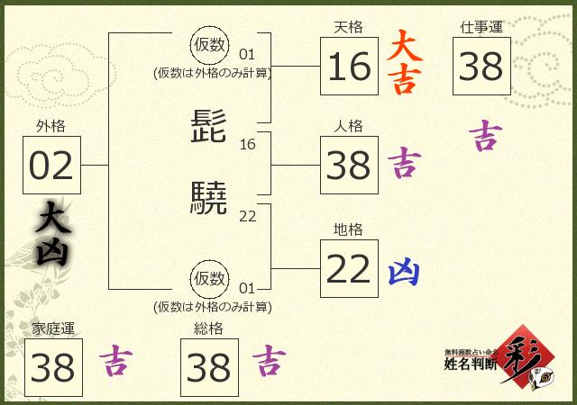 診断結果画像