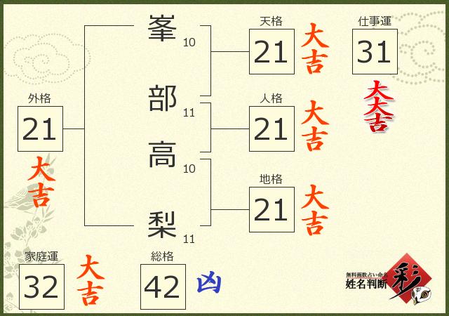 診断結果画像