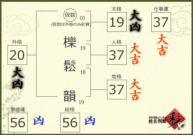 診断結果画像