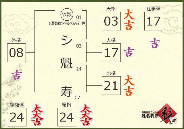 診断結果画像
