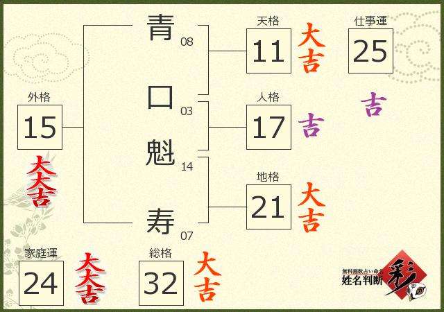 診断結果画像