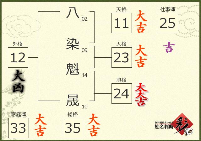 診断結果画像