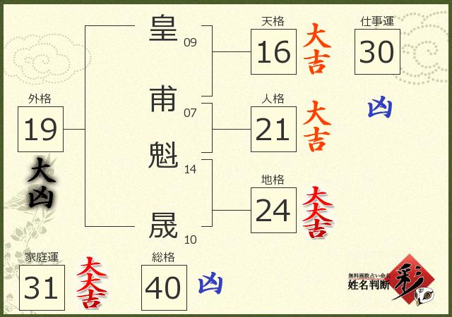 診断結果画像