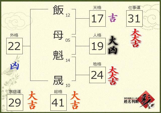 診断結果画像