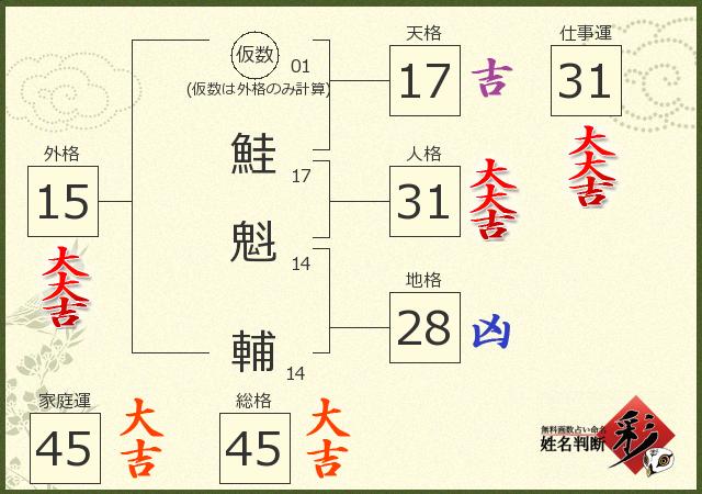 診断結果画像