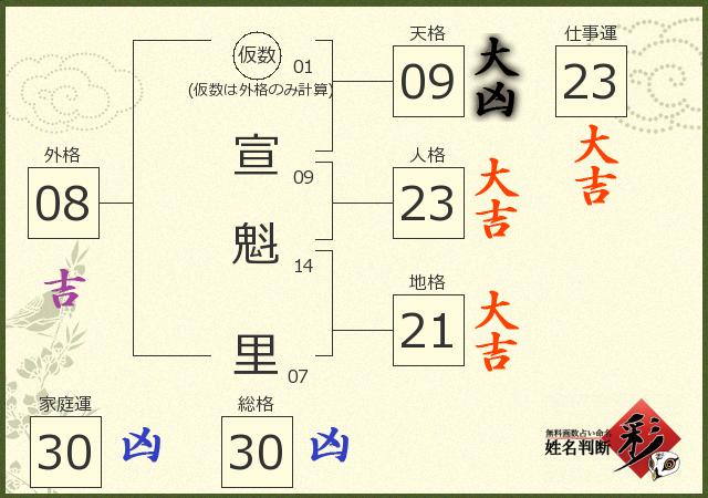 診断結果画像