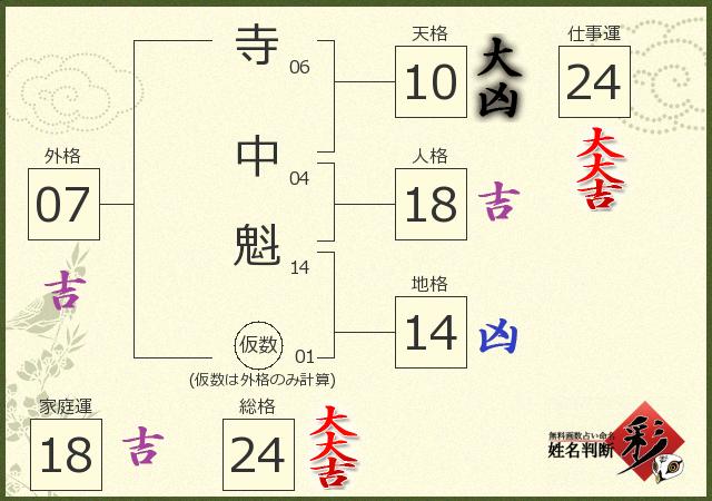 診断結果画像