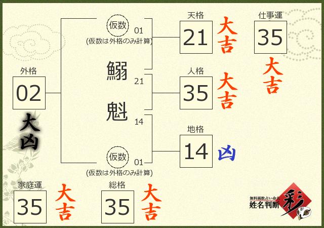 診断結果画像