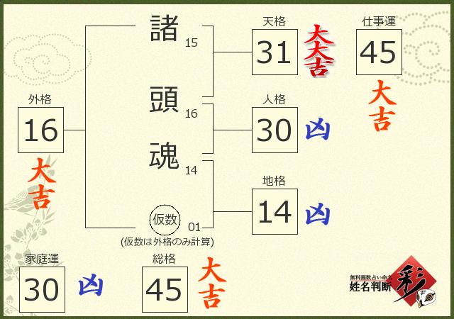 診断結果画像