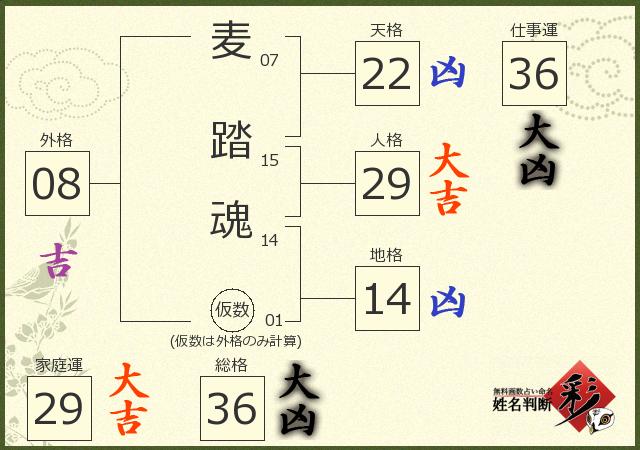 診断結果画像