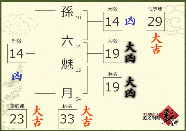 診断結果画像