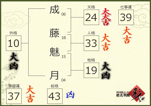 診断結果画像