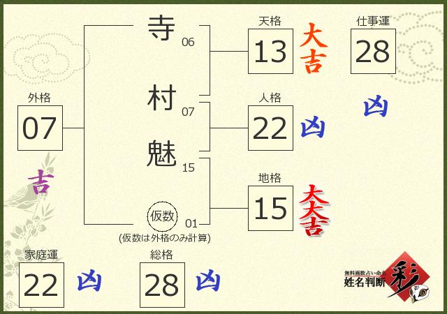 診断結果画像