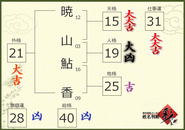 診断結果画像
