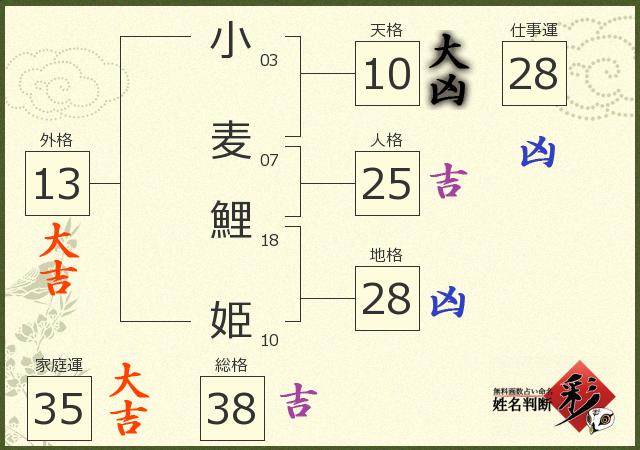 診断結果画像