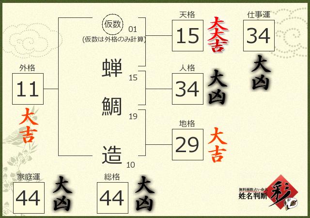 診断結果画像