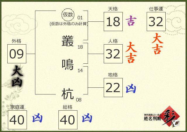 診断結果画像