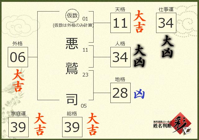 診断結果画像