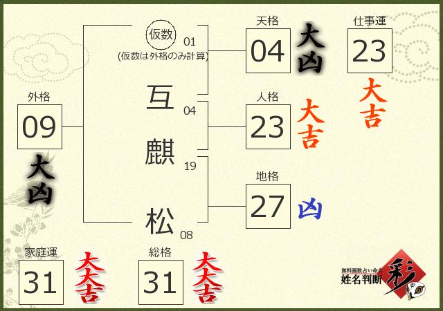 診断結果画像