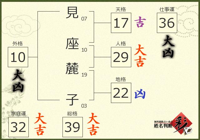診断結果画像