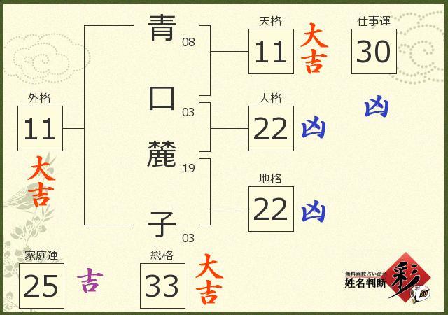 診断結果画像