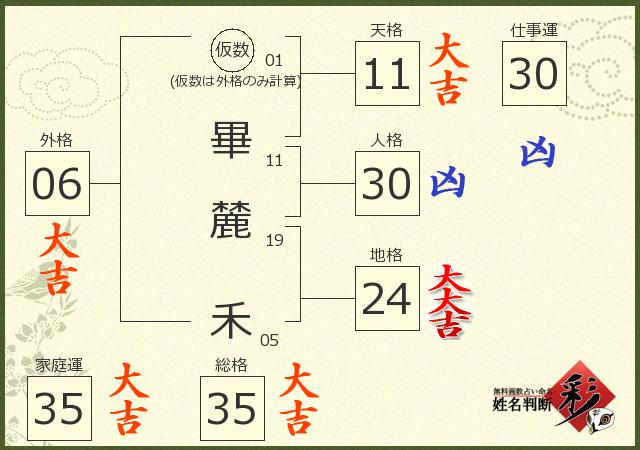 診断結果画像