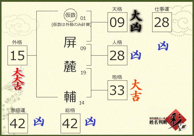 診断結果画像