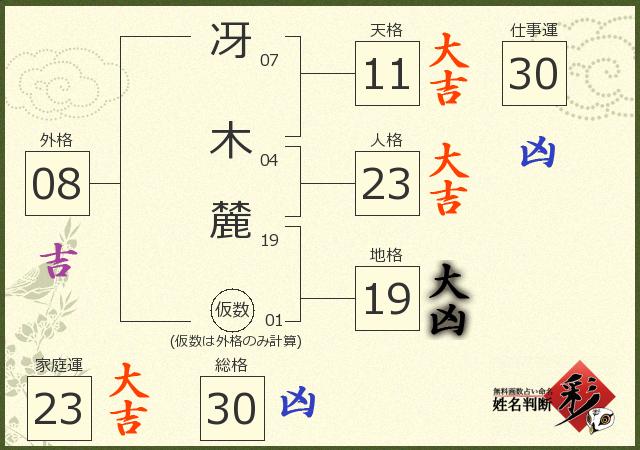 診断結果画像