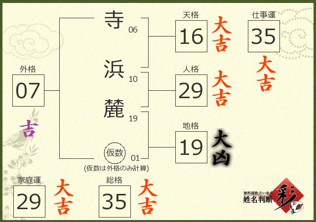 診断結果画像