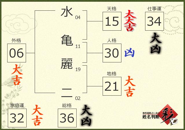診断結果画像