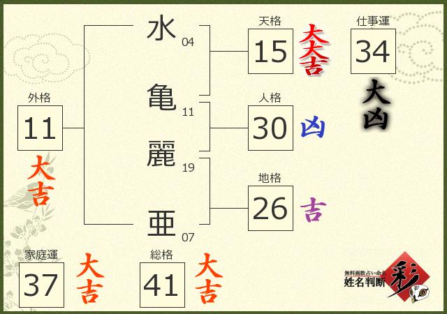 診断結果画像