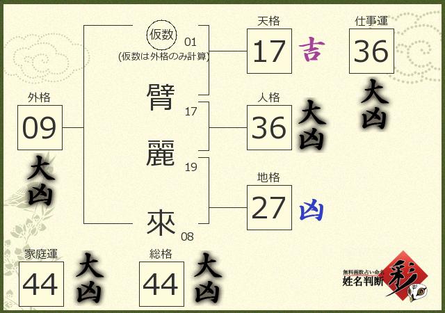 診断結果画像