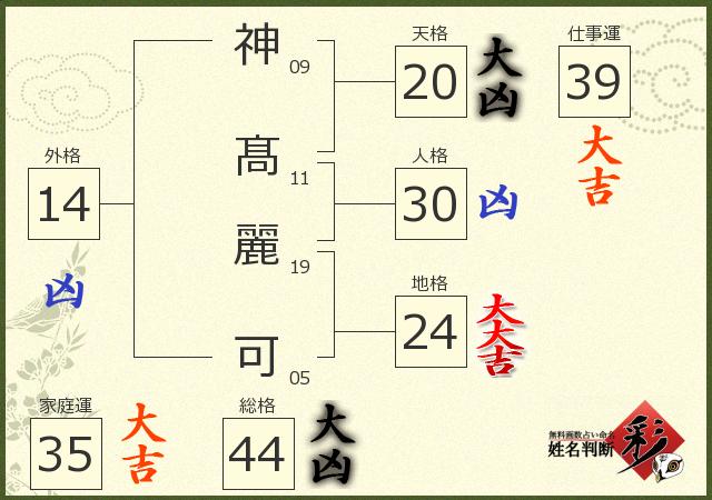 診断結果画像